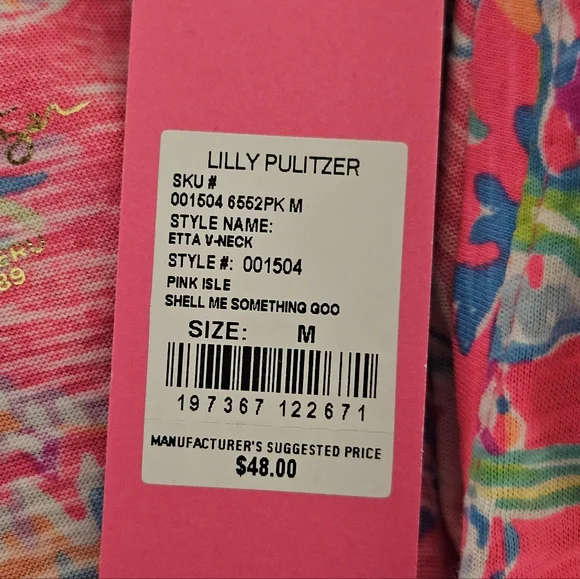 Lilly Pulitzer NWT Top - Picture 6 of 7